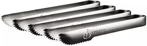 Forged Servierzangen Churrasco - RVS - 4 Stück