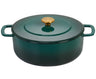 Combekk Braadpan met deksel Gietijzer Holly Green ø 28 cm / 5.3 Liter