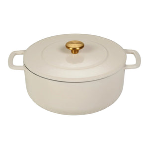 Combekk Braadpan met deksel Gietijzer Sand ø 24 cm / 3.8 Liter