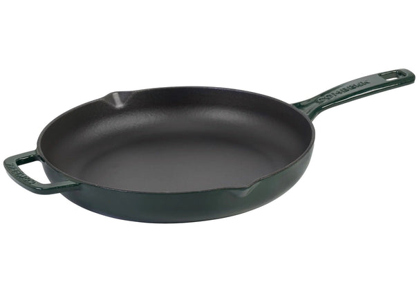 Combekk Bratpfanne Classic Gusseisen Holly Green ø 26 cm - emaillierte Antihaftbeschichtung