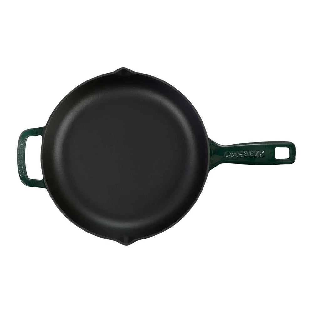 Combekk Pannenset Gietijzer Holly Green 3-delig - Koekenpan Classic ø 26 cm - binnenkant