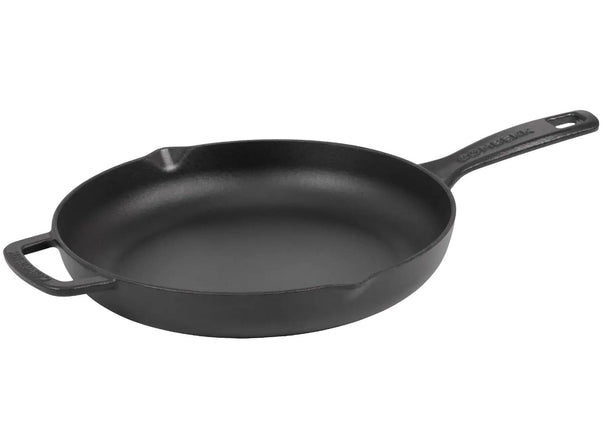 Combekk Bratpfanne Classic Gusseisen Schwarz ø 26 cm - emaillierte Antihaftbeschichtung
