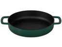 Combekk Bratpfanne mit 2 Griffen Gusseisen Holly Green ø 28 cm - emaillierte Antihaftbeschichtung