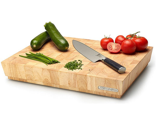 Continenta Holz Hackblock - Stirnholz - 40 x 30 x 7,5 cm