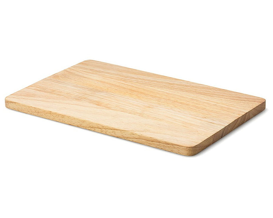 Continenta Houten Snijplank - Rubberhout - 34 x 22 cm
