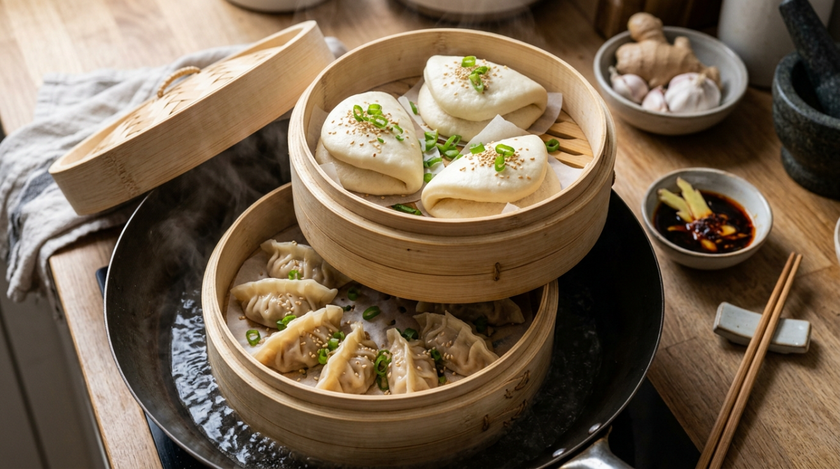Zart, gefüllt und voller Geschmack: Asiatische Streetfood-Klassiker aus deiner eigenen Küche.