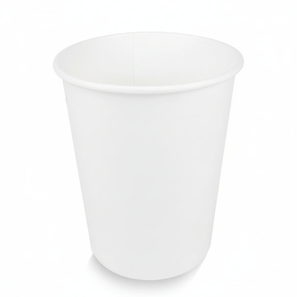 Cookinglife Papierbecher - Einweg Kaffeebecher 230 ml aus Karton - Weiß - 50 Stk