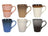 Studio Tavola Kaffeetassen mit Henkel Earth - 310 ml - 6 stuks