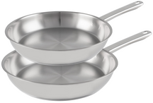 Cookinglife Bratpfannenset Superior Ø 24 und 28 cm – geeignet für alle Wärmequellen – ohne Antihaftbeschichtung