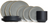 Cookinglife Geschirrset  Nola Warm Grey - 18-teilig / 6 Personen - 6 Speiseteller, 6 Frühstücksteller und 6 Schalen