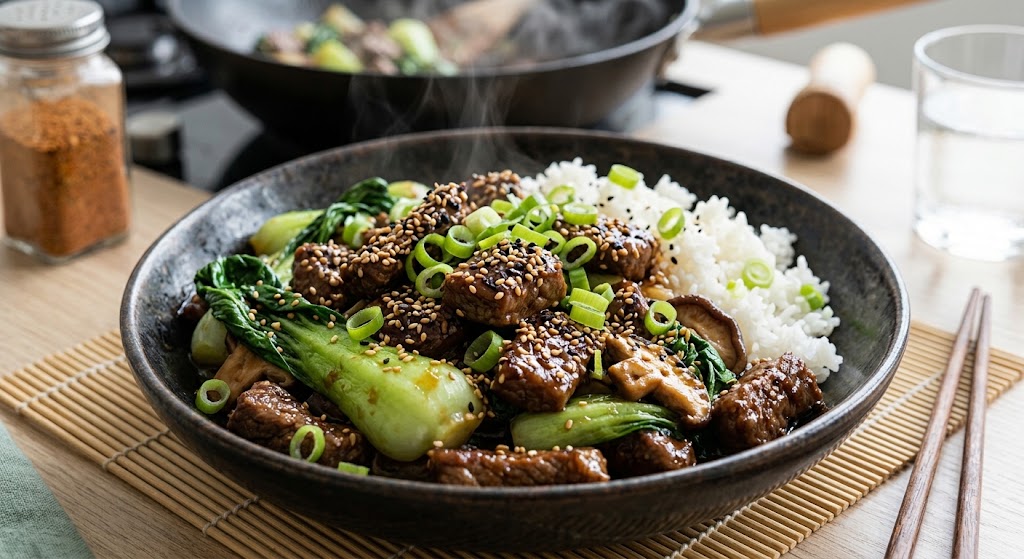 Schnell, köstlich und voller Geschmack aus dem Wok.
