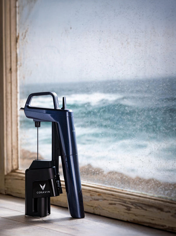 Coravin Weinsystem Timeless Six+ - Ocean Blue - Limited Edition