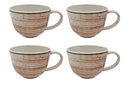 Cosy & Trendy Becher Sintra Terracotta 350 ml - 4 Stück