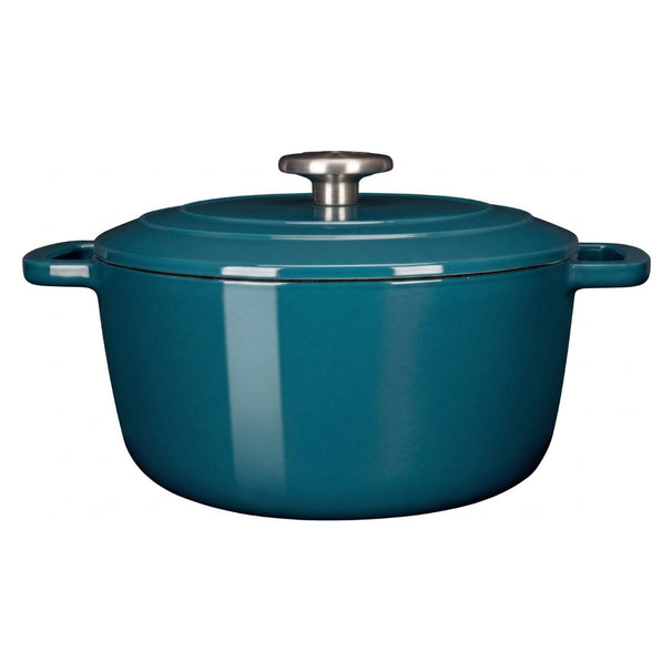 Cosy & Trendy Bräter Fontestic Gusseisen Green Heron Ø 20 cm / 2,7 Liter – emailliert