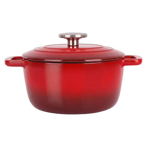 Cosy & Trendy Bräter Fontestic Gusseisen Traditionell Rot Ø 20 cm / 2,7 Liter - Emailliert