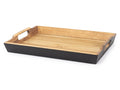 Cosy & Trendy Dienblad Grijs Acacia met Handvatten - 35.5 x 25 cm
