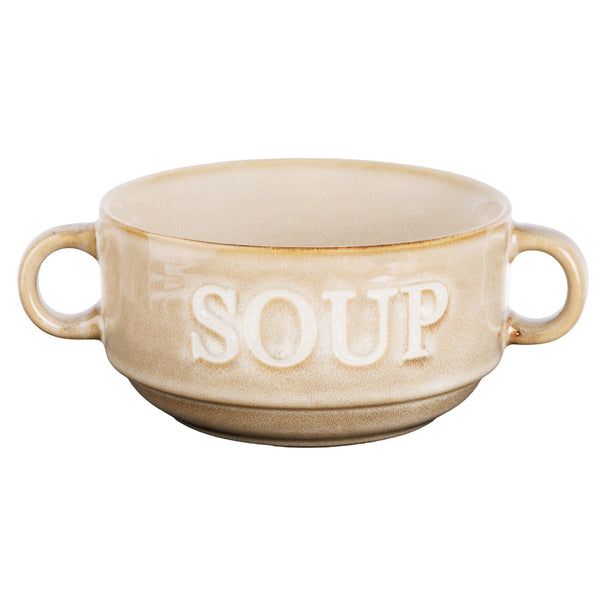 Cosy & Trendy Suppenschalen / Schalen Soup Creme ø 12 cm / 450 ml - 4 Stück
