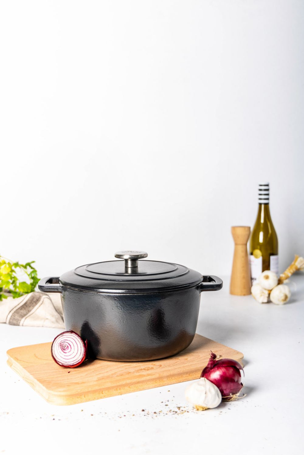 Cosy & Trendy Braadpan met deksel Fontestic Gietijzer Black - sfeerbeeld 3