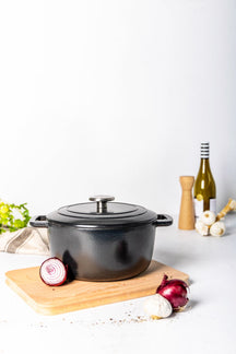 Cosy & Trendy Braadpan met deksel Fontestic Gietijzer Black - sfeerbeeld 3