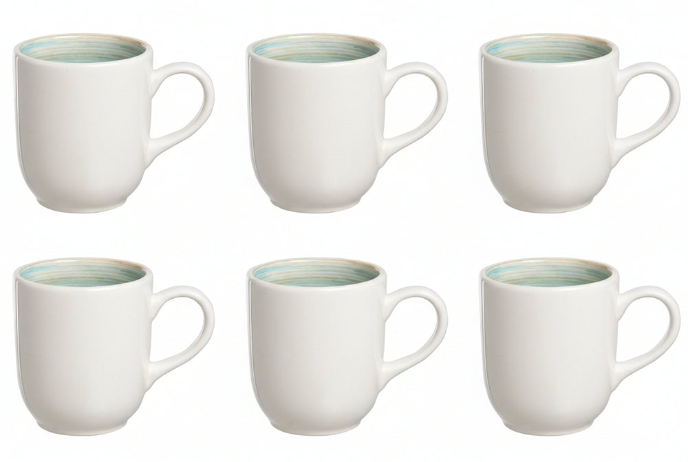 Cosy & Trendy Kaffeetasse Turbolino Blau - 350 ml - 6 Stück