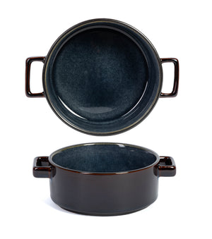 Cosy & Trendy Suppenschalen / Schalen - Quintana Blau ø 13 cm / 450 ml - 4 Stück