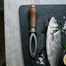 Crafts La Marée Fischschupper Walnuss - 21,4 cm