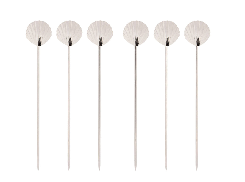 Crafts La Marée Zeevruchtenvorkjes Zilver - 6 stuks