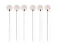 Crafts La Marée Zeevruchtenvorkjes Zilver - 6 stuks
