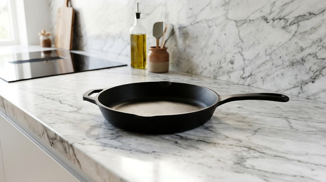 Wie misst du die Größe deiner Pfanne?