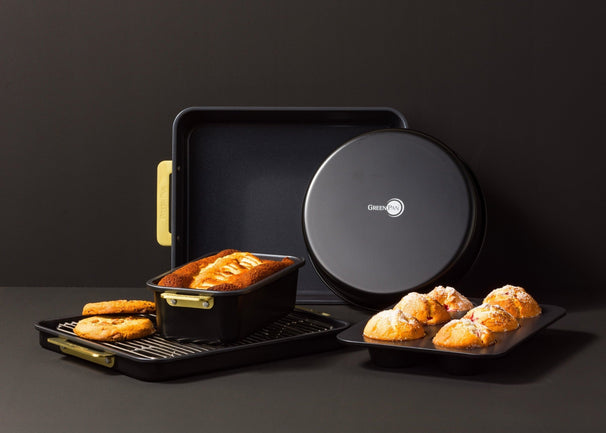 GreenPan Backset Padova Reserve Black 6-teilig - keramische Antihaftbeschichtung