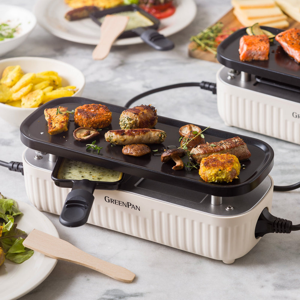 GreenPan Gourmetstel Silhouette Connect Gourmet Cream White - koppelbaar - sfeerbeeld 2