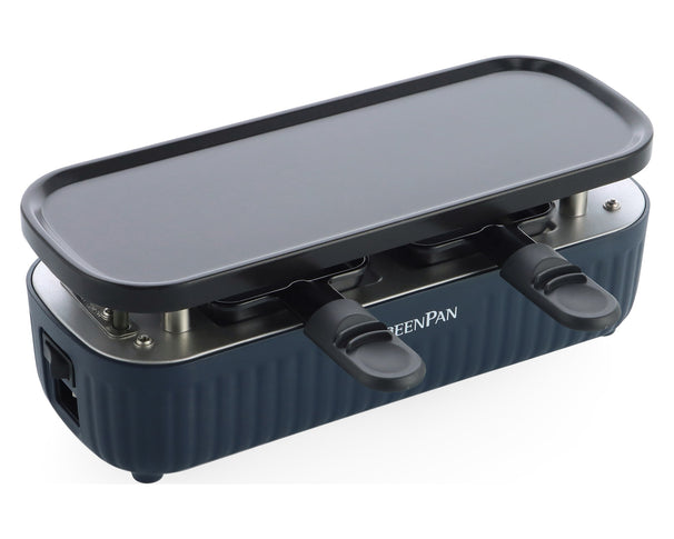 GreenPan Gourmet-Set Silhouette Connect Oxford Blue - koppelbar - keramische Antihaftbeschichtung