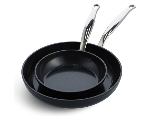 GreenPan Bratpfannenset Barcelona Pro 2-teilig - ø 20 & 28 cm - keramische Antihaftbeschichtung