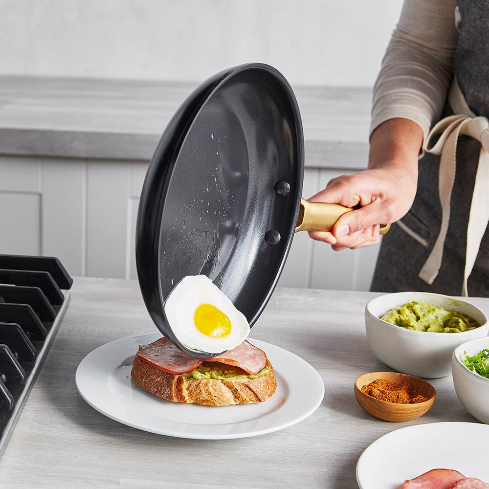 GreenPan Koekenpannenset Padova Reserve Black ø 20 & 26 cm - sfeerbeeld 2