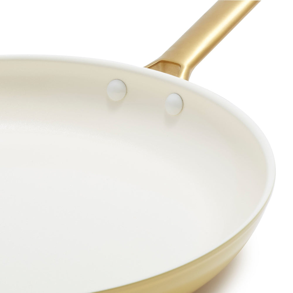 GreenPan Koekenpannenset Padova Reserve Sunshine Yellow ø 20 & 26 cm - binnenkant
