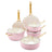 GreenPan Pannenset Padova Reserve Blush Pink 6-delig