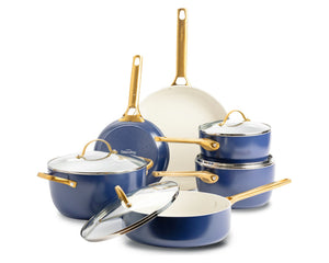 GreenPan Pannenset Padova Reserve Oxford Blue 6-delig