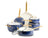 GreenPan Pannenset Padova Reserve Oxford Blue 6-delig