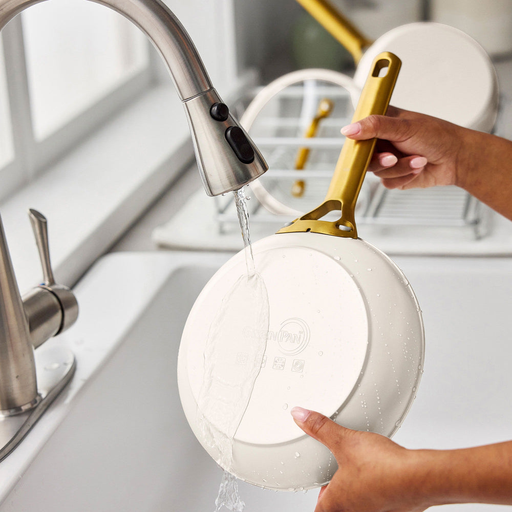 GreenPan Pannenset Padova Reserve Pro 2.0 Cream 5-delig - onderaanzicht