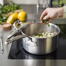 GreenPan Steelpan met deksel Première 5PLY RVS ø 16 cm / 1.58 Liter - sfeerbeeld 3