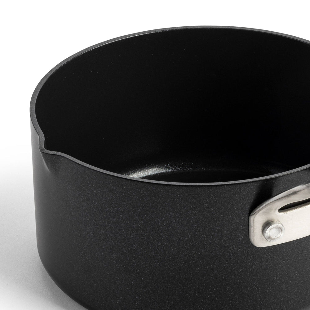 GreenPan Steelpan met 2 Schenktuiten Copenhagen Zwart ø 16 cm / 1.6 Liter - detail 2