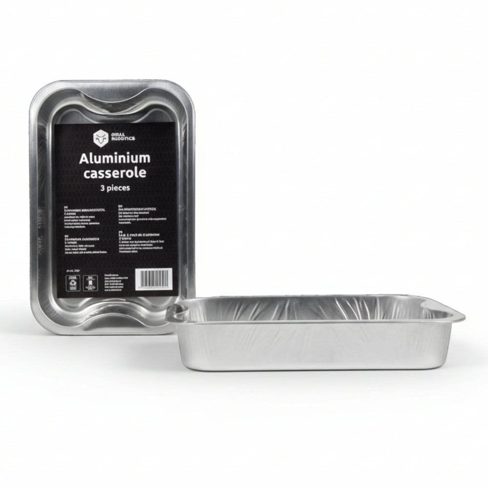 Cookinglife Grill-Aluminiumbleche / Grillroste – 30 x 20 cm – 9 Stück