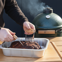Cookinglife Grill-Aluminium-Grillschalen / BBQ-Grillblech – 32 x 26 cm – Wiederverwendbar – 5 Stück