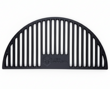 Cookinglife Halbmond-Grillrost aus Gusseisen - Geeignet für 46 cm Kamados