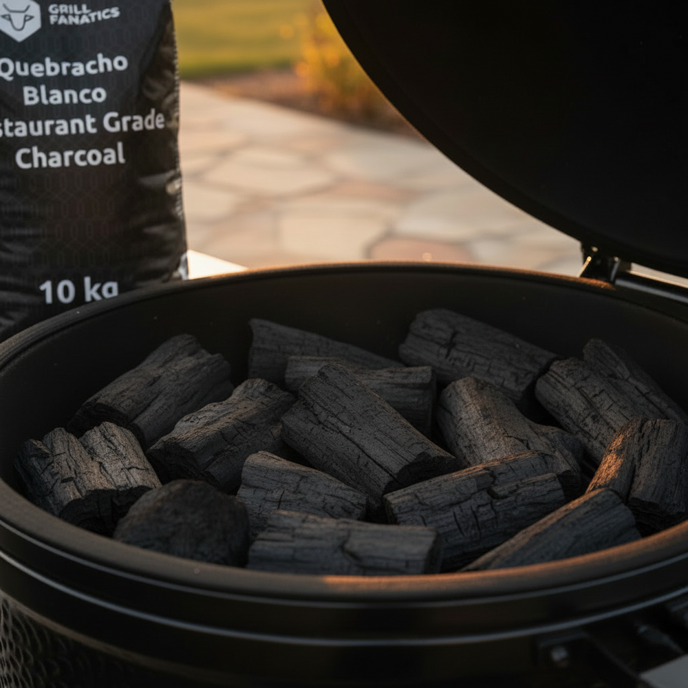 Cookinglife Grill Holzkohle Weiß Quebracho - 10 kg - Restaurantqualität