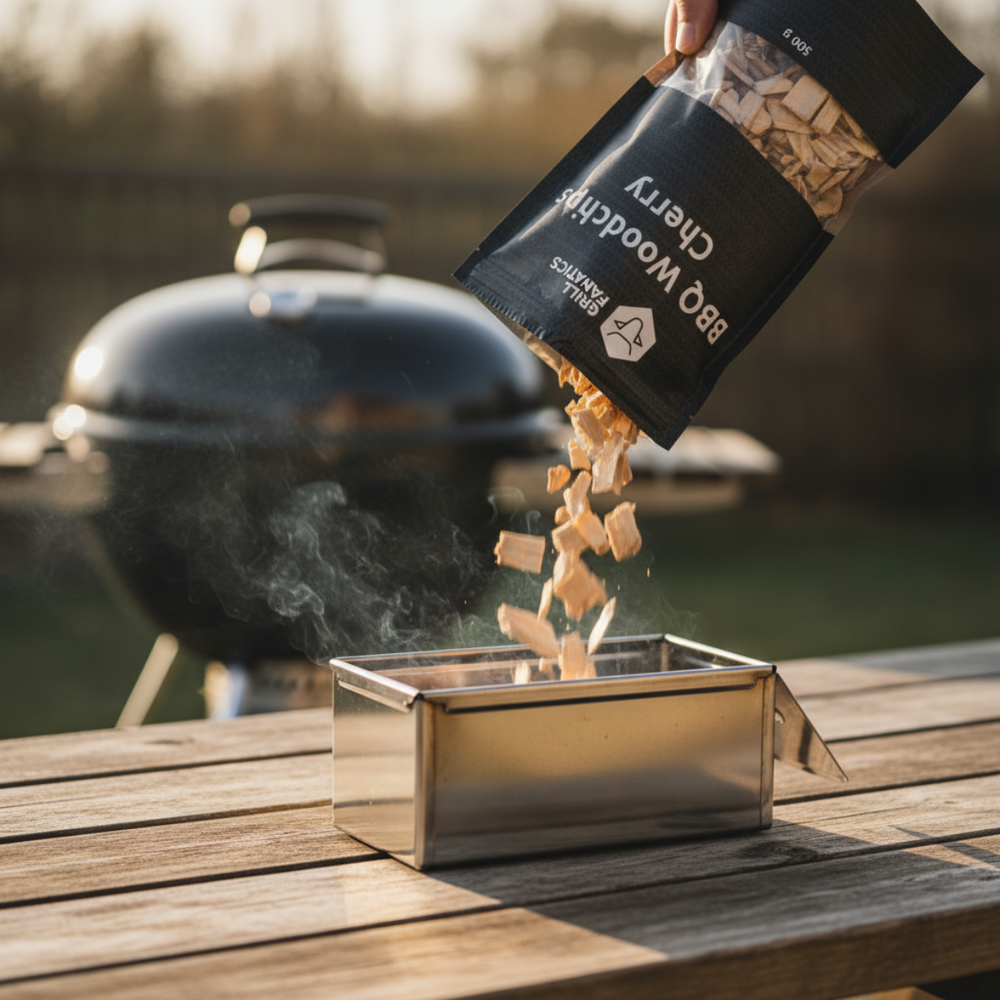 Cookinglife Grill-Räucherchips – Kirsche – 500 Gramm