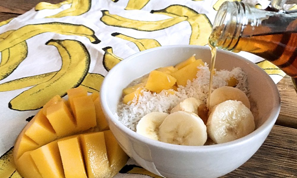Ein tropisches und nahrhaftes Frühstück im Handumdrehen