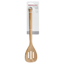 KitchenAid Pfannenwender Core Birkenholz 33 cm Braun - Spatel Kochlöffel