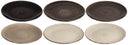 Cookinglife Speiseteller Delice Grau ø 26,5 cm - 6 Stück