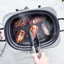 GreenPan Slowcooker - 6,0 Liter - Schwarz - Keramische Antihaftbeschichtung